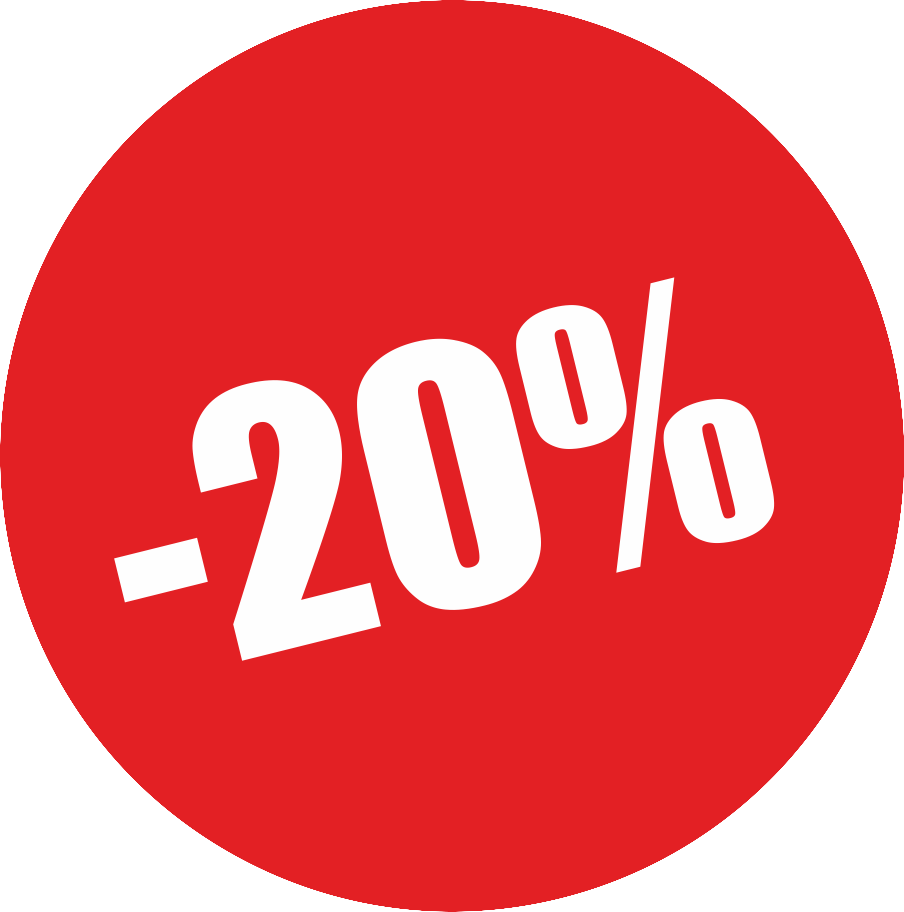 Discount for hosting up to 20%